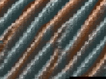 Ripple pattern in sand