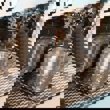 Stainless steel coffee cup