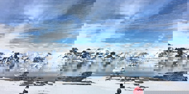 people on snow and ice