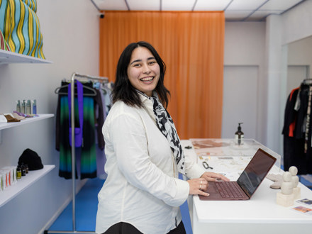 Manager of fashion store