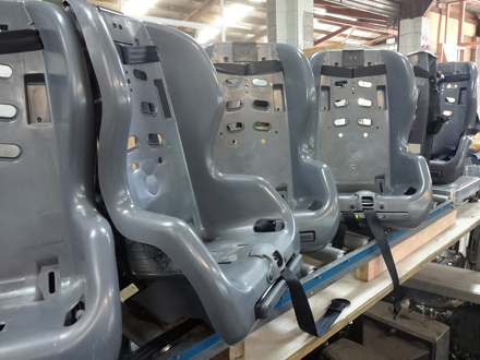 Child car seats during dismantling