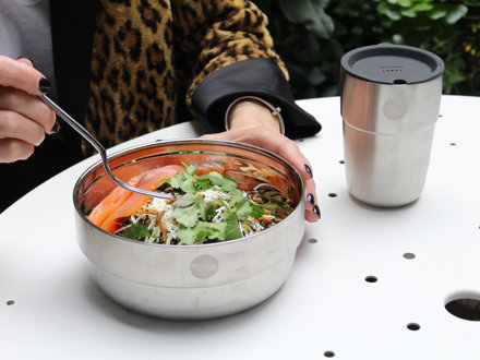 Reusable bowl and cup