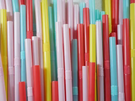 plastic straws